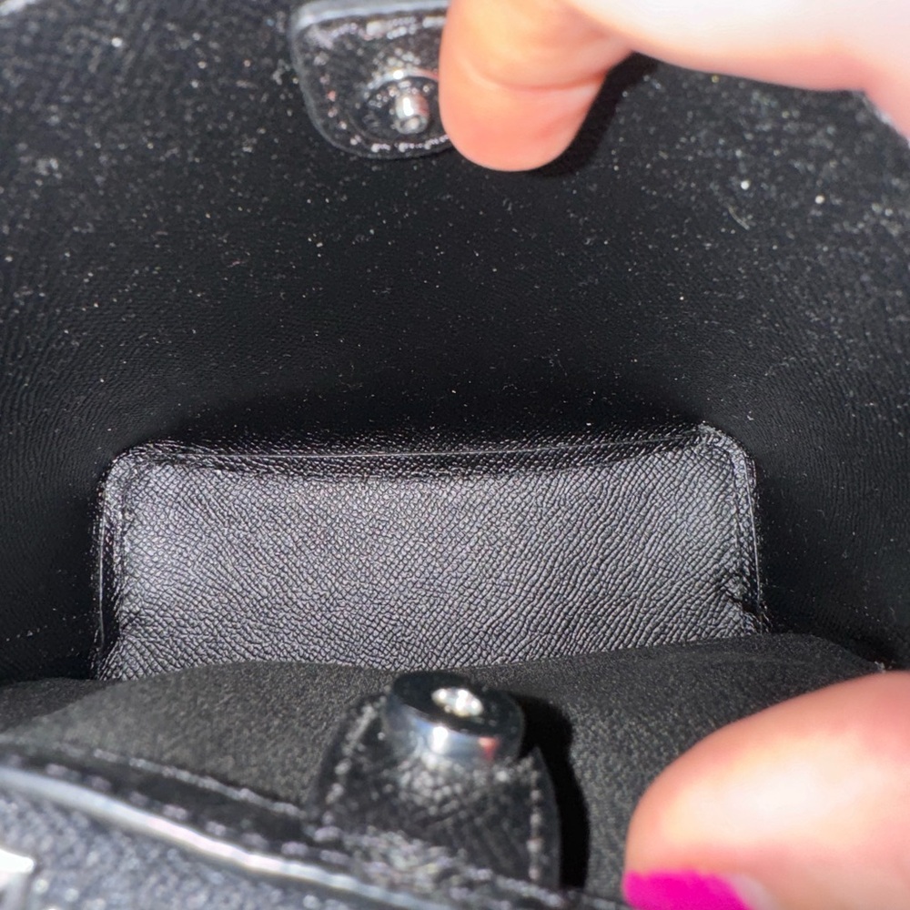 Coach Buffalo Plaid Mini Town Bucket Bag - Picture 7 of 9